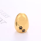 Las urnas impermeables del animal doméstico Egg la forma Eco - plata amistosa/negro/color oro de Rose proveedor