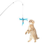 El juguete interactivo ligero del animal doméstico, invitación del gato se pega para el OEM/el ODM de los gatos disponibles proveedor