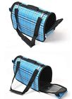Bolsa del animal doméstico del modelo de la tela escocesa preciosa con la correa larga desmontable ajustable proveedor