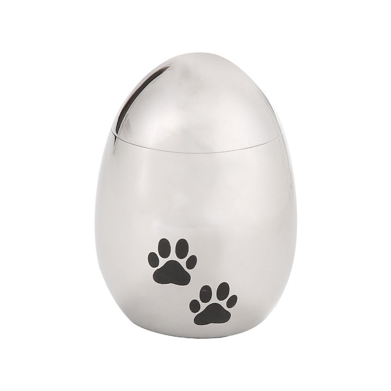 Las urnas impermeables del animal doméstico Egg la forma Eco - plata amistosa/negro/color oro de Rose proveedor