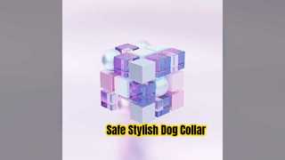 Collar reflectante para perros fácil de limpiar