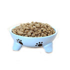 Forma redondeada del alimentador del alimento para animales de la cerámica para el regalo/la decoración/el recuerdo caseros proveedor
